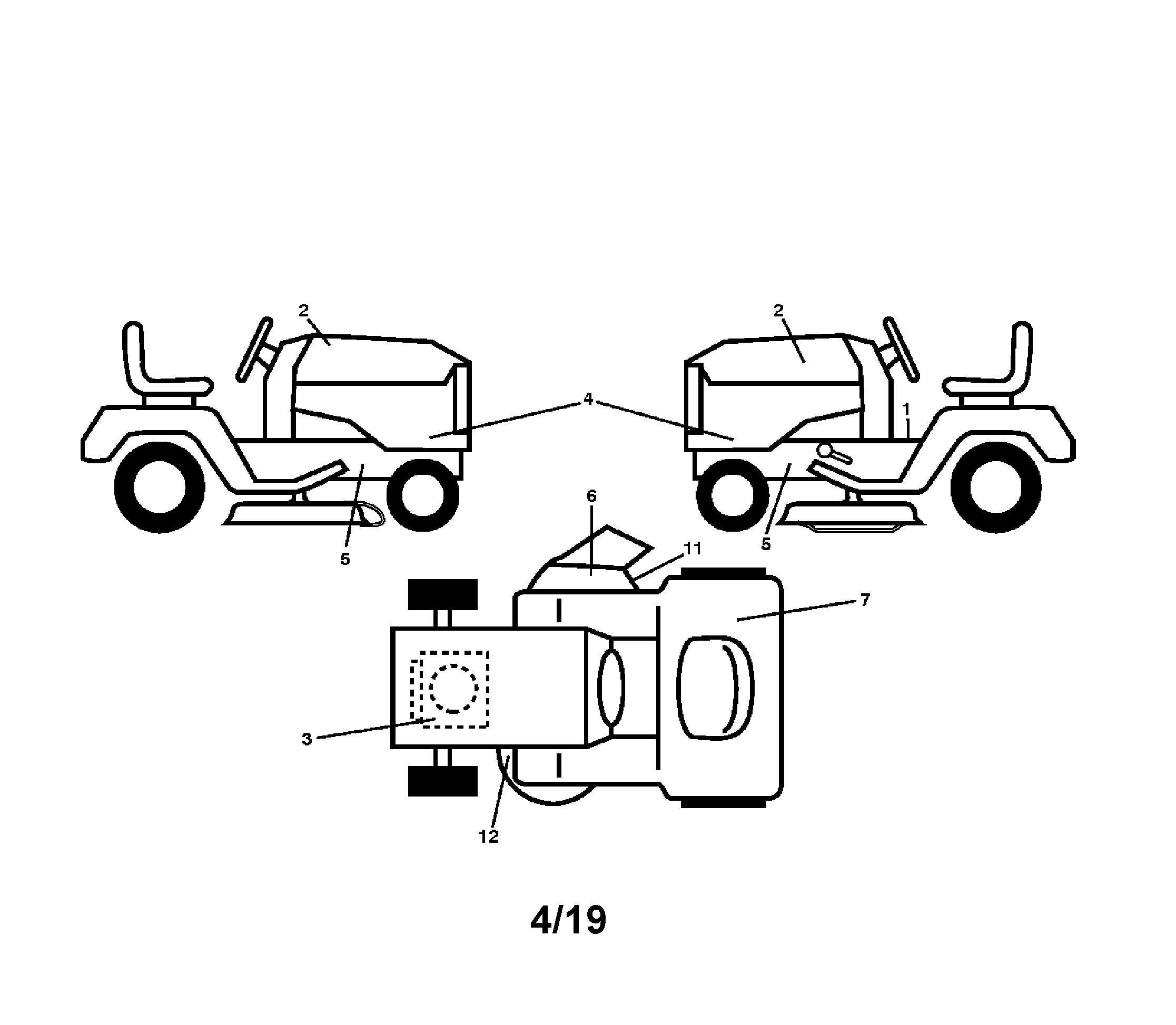 Husqvarna 96041039300 decals diagram