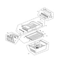 LG LFXC24726D/01 freezer parts diagram