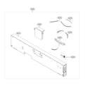 LG LDT5678BD/00 panel assembly diagram