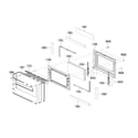 LG LTG4715ST/00 lower door parts diagram