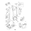 LG LFDS22520S/01 case parts diagram