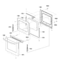 LG LRG3193ST/00 door parts diagram