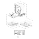 LG LSDF9962ST/00 dishwasher diagram
