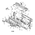 GE JBP85WB2WW control panel diagram