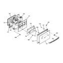 GE JSP40WW4WW door diagram