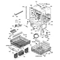 GE ZBD4500D00SS body parts diagram