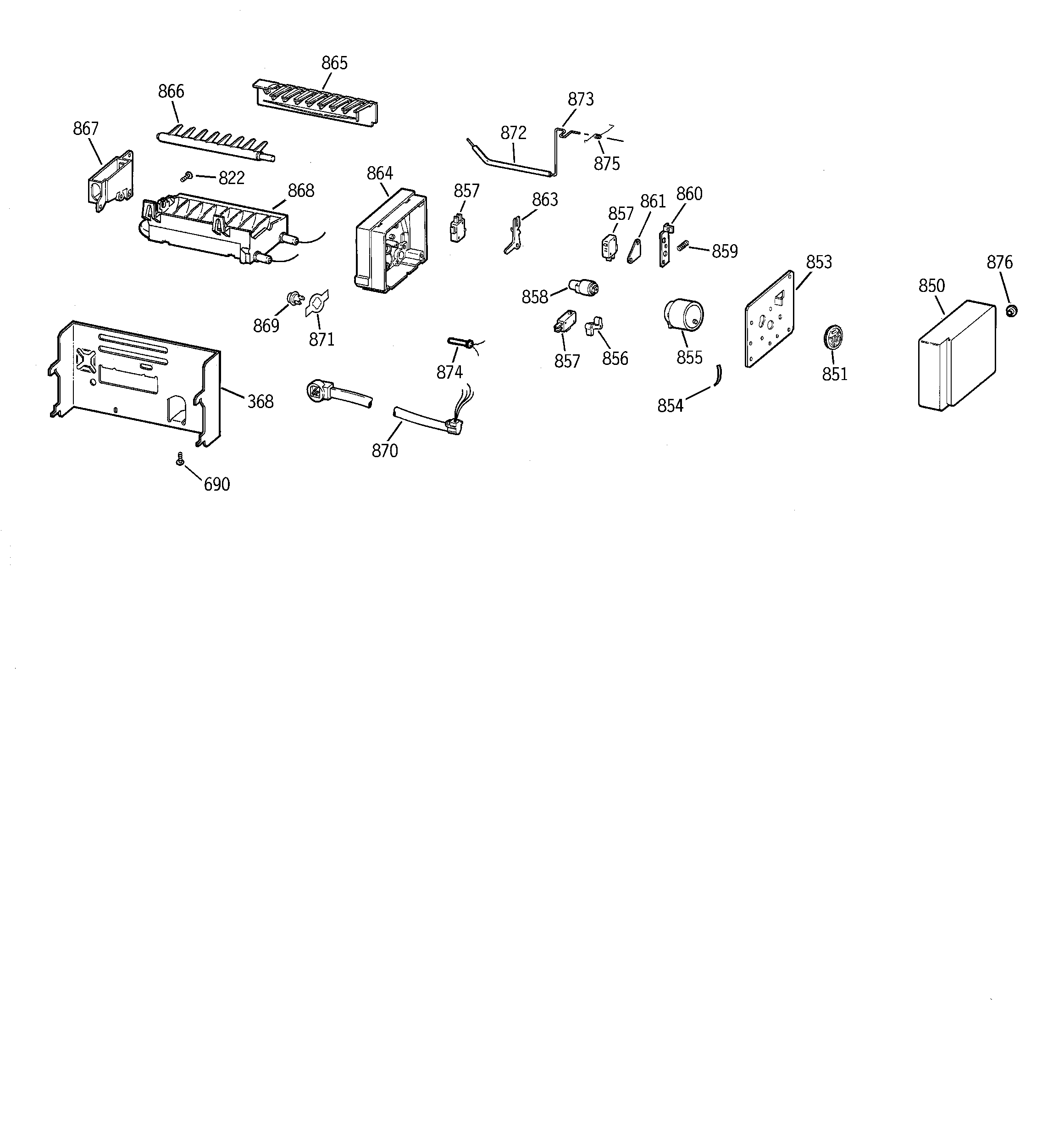 GE TPS24PIBGBS icemaker wr30x0328 diagram