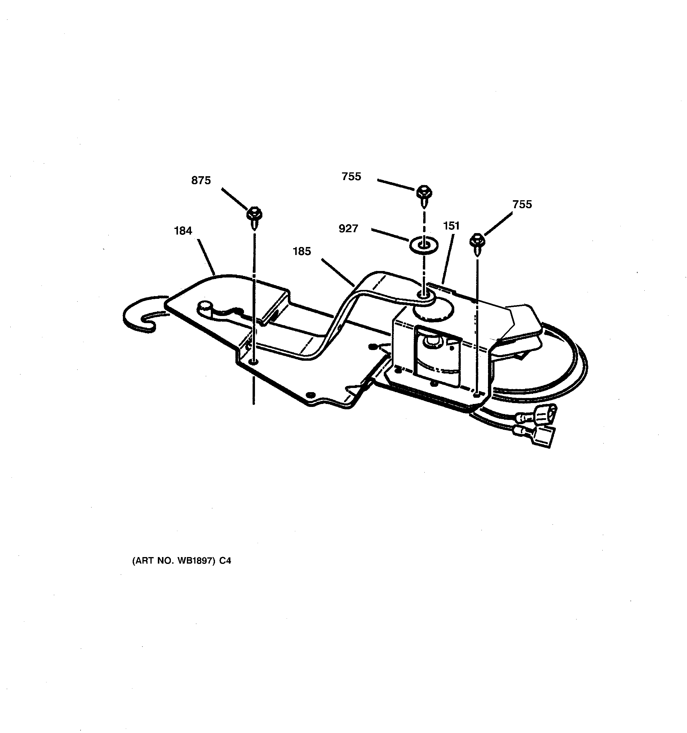 GE JTP15BA2BB lock diagram