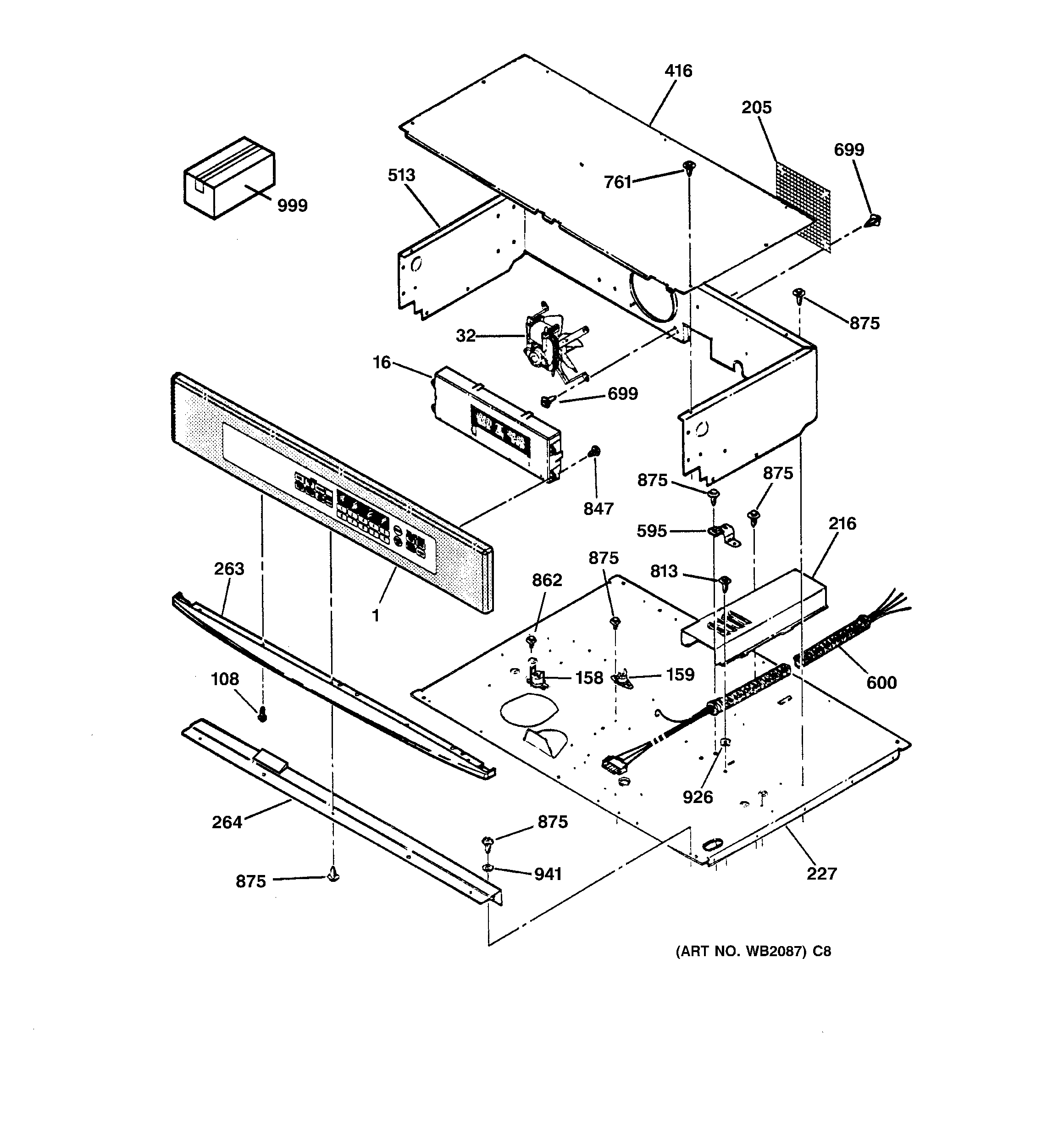 GE JT910SA3SS control panel diagram