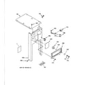 GE GCG1540F0SS cabinet & control parts diagram