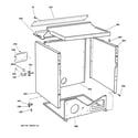 GE DCXR463EA1WW cabinet diagram