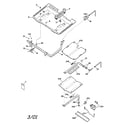 GE JGBP26WEA3WW gas & burner parts diagram