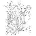 GE JGBP28WEA3WW body parts diagram
