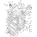 GE JGBP79CEB3CC body parts diagram