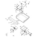 GE JGBS23BEA4WH gas & burner parts diagram