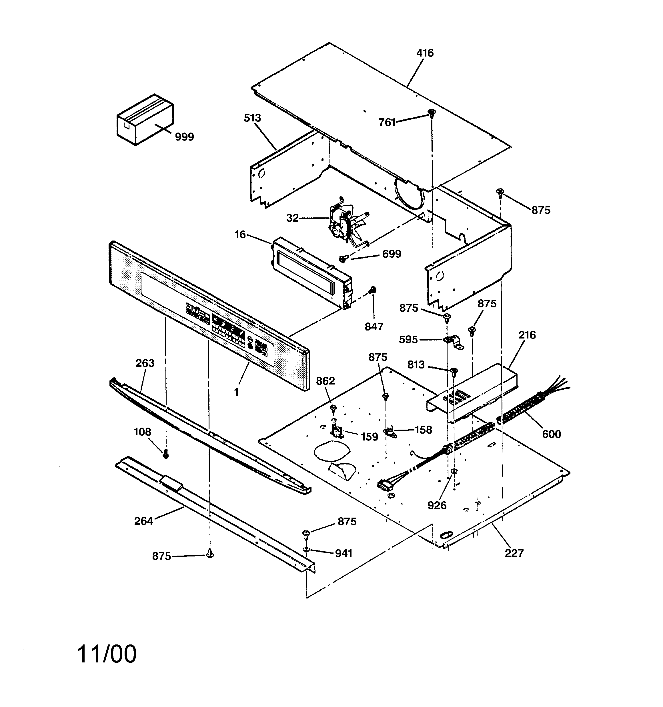 GE JTP17SC1SS control panel diagram