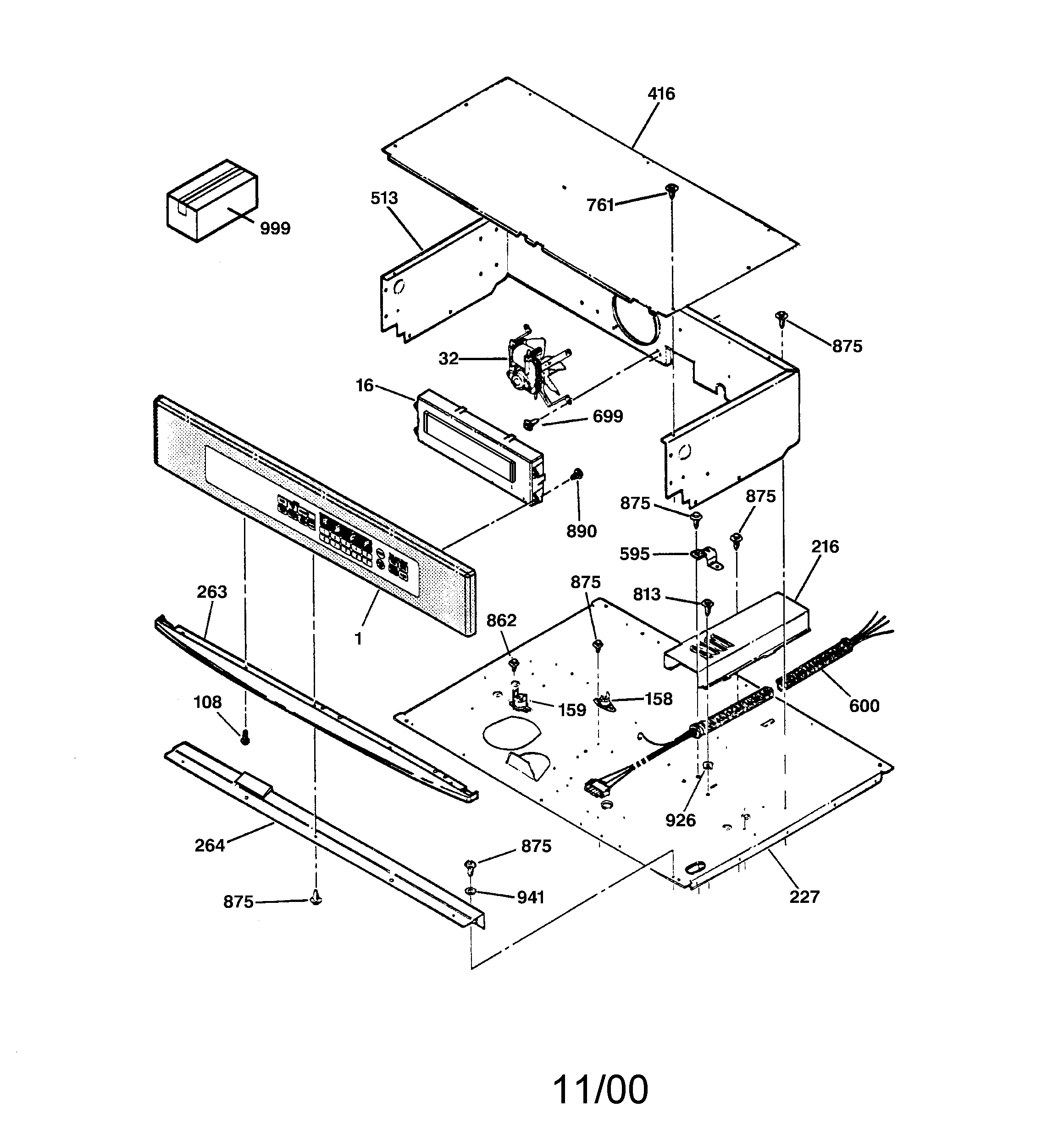 GE JTP47SC1SS control panel diagram