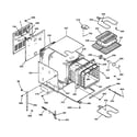 GE JRS04BW3BB body parts diagram