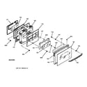 GE JGSP44WEY4WW door diagram