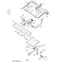 GE JGBS04BEA5AD gas & burner parts diagram