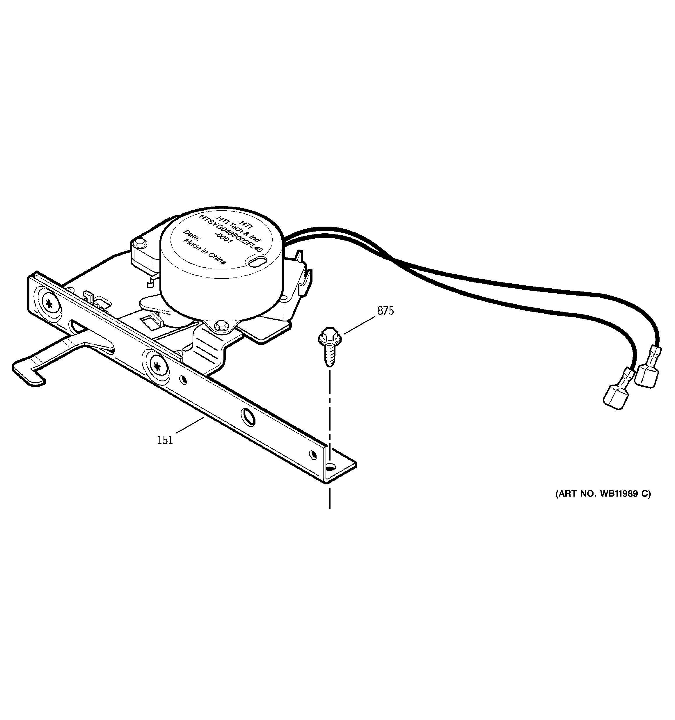 GE JCS966BD1BB door lock diagram