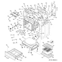 GE JBP85BB4BB body parts diagram