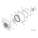 GE JBP85BB4BB convection fan diagram