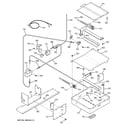 GE JGSP44CEY1CC oven burner diagram