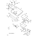 GE JGBP35DED2BB gas & burner parts diagram