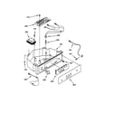 GE ZDI15CEWW control panel parts diagram