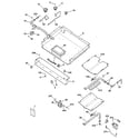 GE JGBP86CEB4CC gas & burner parts diagram