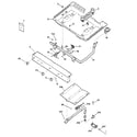 GE JGBS17PEA4WH gas & burner parts diagram