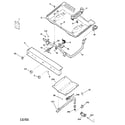 GE JGBS20WEA4WW gas & burner parts diagram
