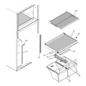 Hotpoint HTS18BCMBRWW shelf parts diagram