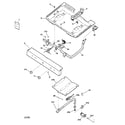 Kenmore 36261121893 gas & burner parts diagram
