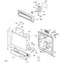 Kenmore 36314231100 escutcheon & door assembly diagram