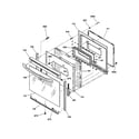 GE JBP64WB4WW door diagram