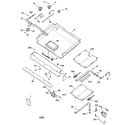 GE JGB910SEC2SS gas & burner parts diagram