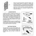 GE PCG21SIMAFBS evaporator instructions diagram