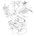 GE PSK27NHMACCC ice maker & dispenser diagram
