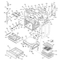 GE JB960KD1CC body parts diagram