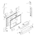 GE ETS22SBMBRBS freezer door diagram