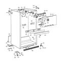 GE TBX21ZAXARWW cabinet parts diagram