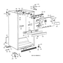 GE TBX19PAXJRBB cabinet parts diagram
