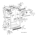 GE TBX22PIYARBB cabinet parts diagram