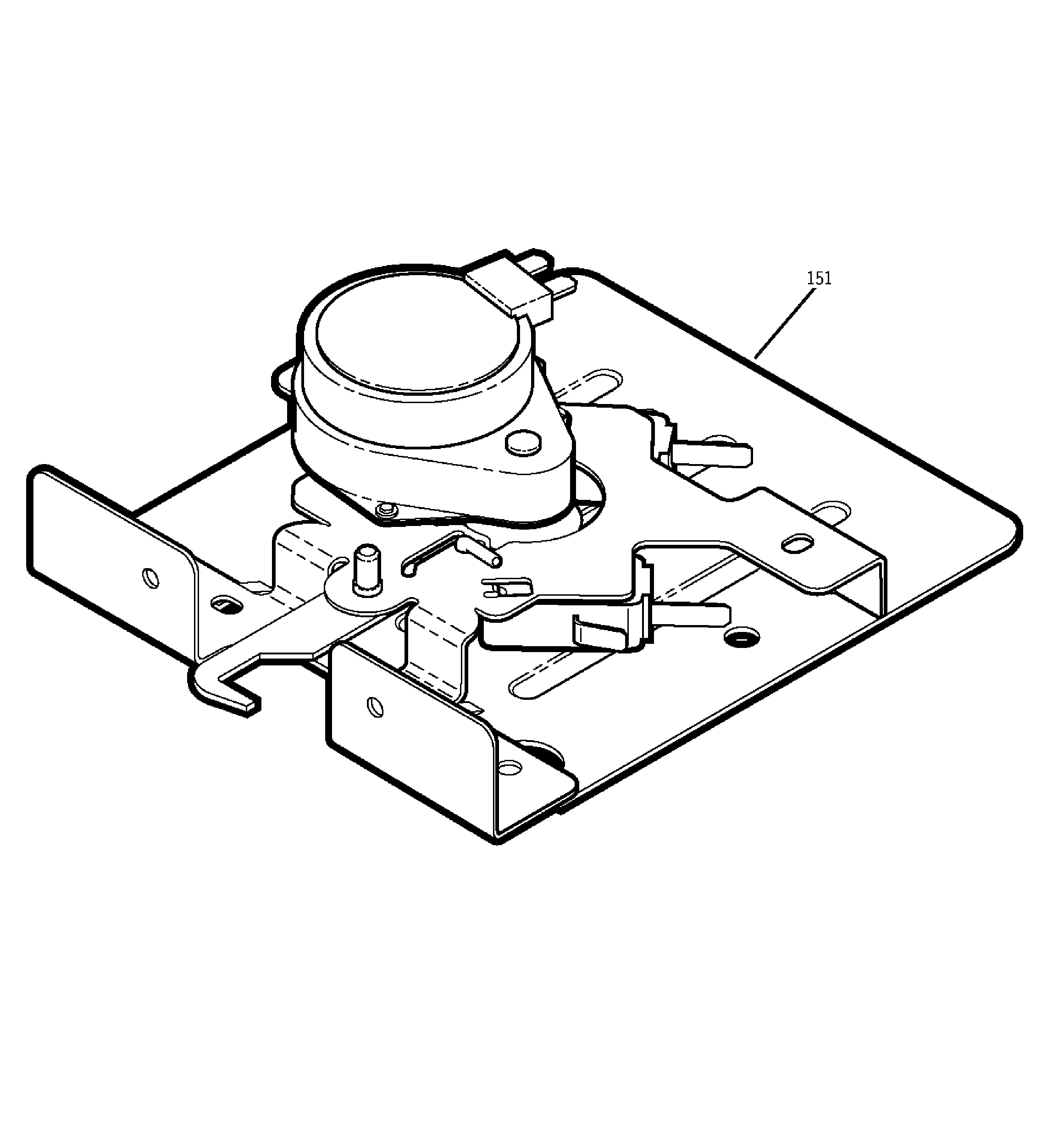 GE JBP79SD1SS door lock diagram