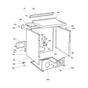 GE DPSQ495ET6AA cabinet diagram