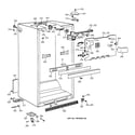 GE TBX25PAYGRAA cabinet parts diagram