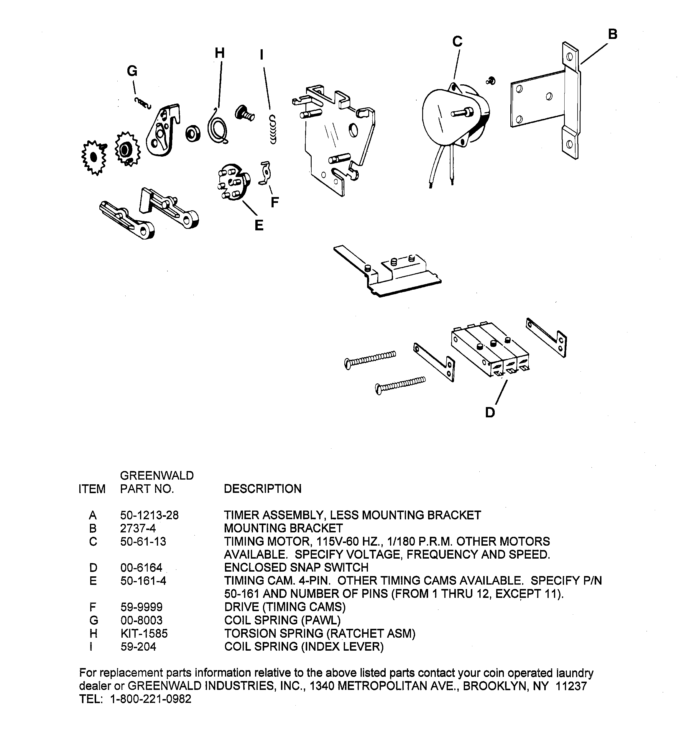 GE DCB330GB0KC timer assembly diagram