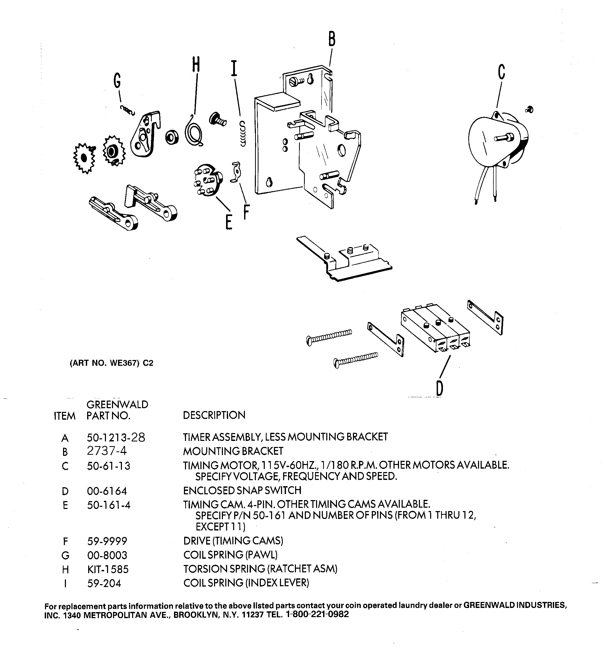 GE DCD330GB0KC timer assembly diagram